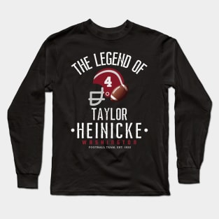 Washington's-Team-The-Legend-of-Taylor-Heinicke Long Sleeve T-Shirt